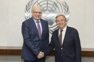 Secretary General meeting with H.E. Mr. Nicholas Emiliou (PR, REPUBLIC OF CYPRUS).