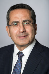 Portrait of Andreas Hadjichrysanthou, Permanent Representative of the Cyprus.